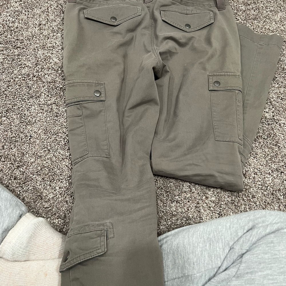 Y2K Victorias Secret Low Rise Cargo Skinny Pants - Picture 6 of 7